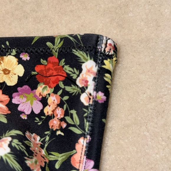 ZARA WOMAN FLORAL SOCK STRETCH HEEL POINTY TOE BOOTS - Picture 7 of 7